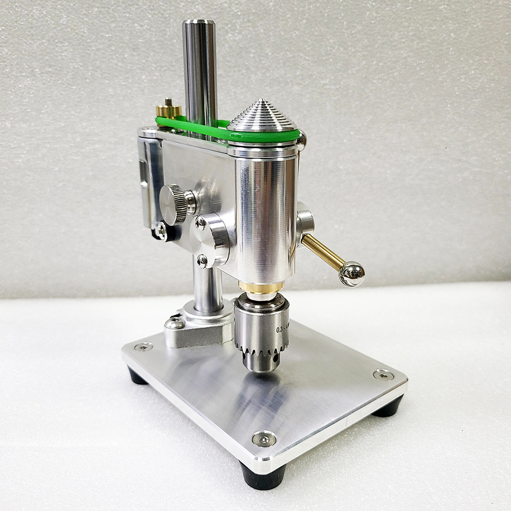 100-240V ミニボール盤機械装飾調整可能な圧力精密時計ベンチドリルモデル工芸品シリーズ