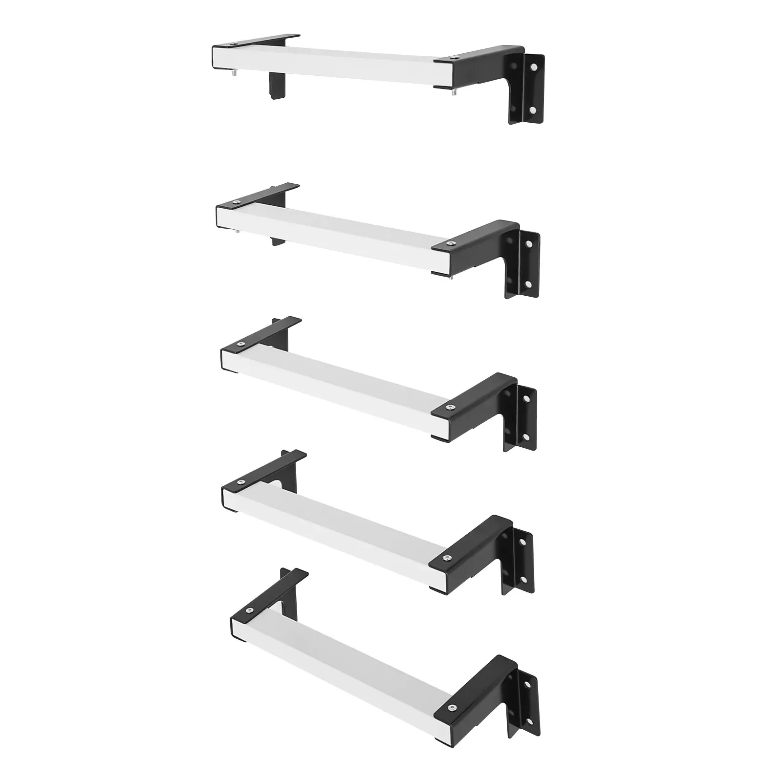 Wall Mounted Ladder Window Well Egress Ladde, Adjustable Fire Emergency Escape