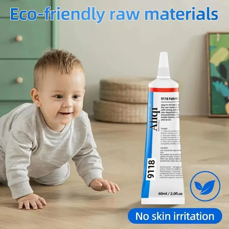 15/60ml Strong Fabric Glue Transparent Quick Dry Fabric Patching Glue Multipurpose Waterproof Fabric Sewing Glue Repair Tool