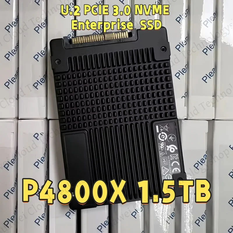 Unidad de estado sólido empresarial de larga duración U.2 PCIE3.0 NVME SSD Original P4800X 375GB 750GB 1.5TB U.2 Nueva