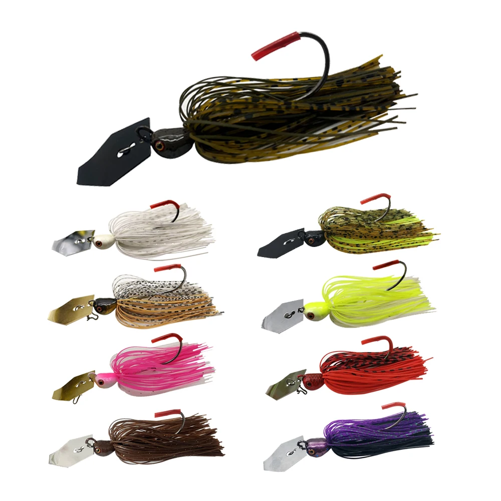 Mycena 14G/18G рыболовная приманка Chatter, спиннер, приманка Blade Jig Dancer Buzzbait, воблер, шатербейт для окуня, щуки, walleye fish