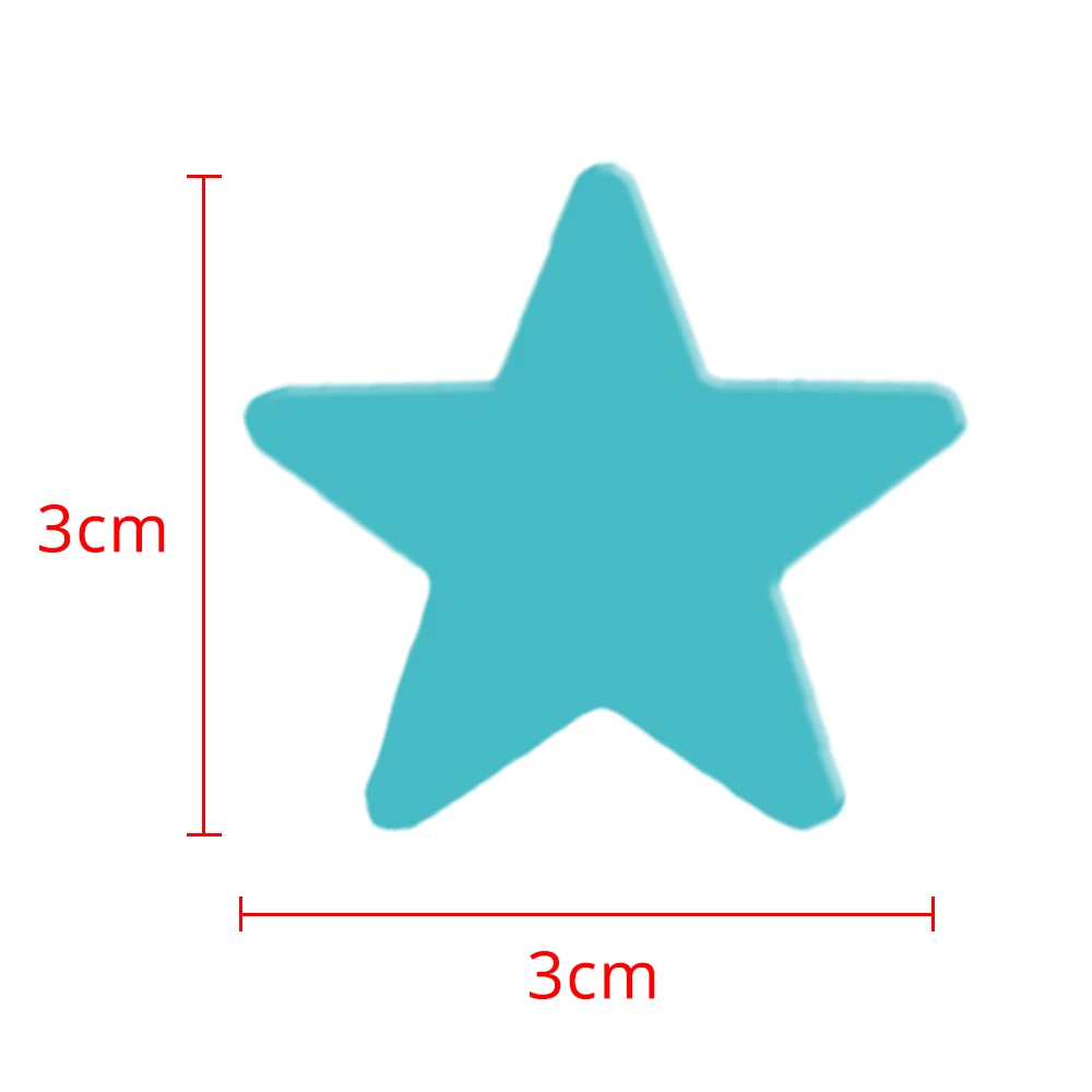 50x estrelas 3d brilhantes que brilham no escuro na parede adesivos crianças quarto do bebê quartos tetos decoração de casa pentagrama fluorescente papel de parede