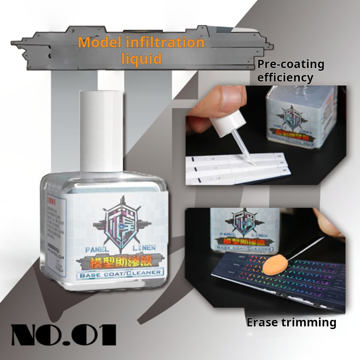 Pintura de modelo, pintura de revestimiento de Panel fluorescente de 18ml, tinta penetrante a base de agua para herramientas para colorear modelo, pigmento DIY para Hobby Q06101