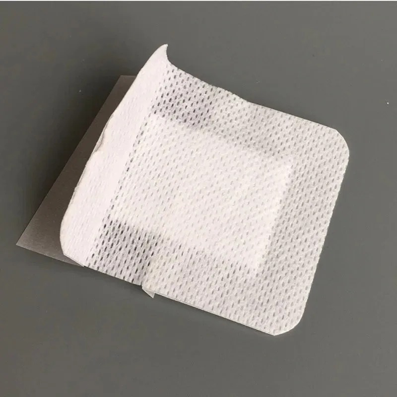 12/25Pcs Large Size Hypoallergenic Non-woven Wound Dressing Band Aid Bandage Large Wound First Aid 6*7cm