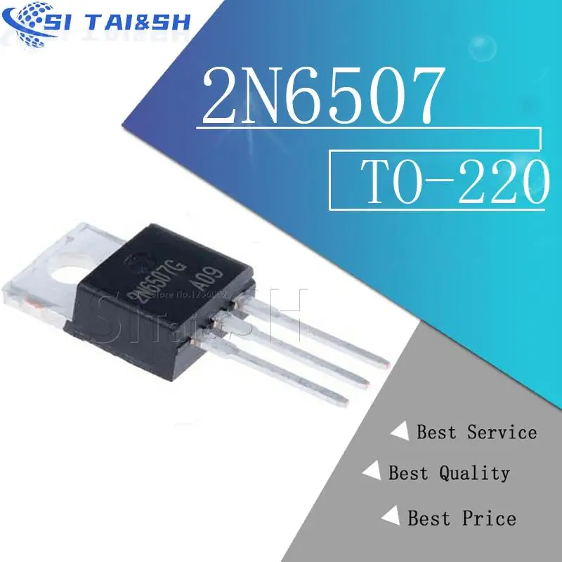 10 Uds 2N6507 2N6507G 400V 25A sistema de datos de circuito integrado