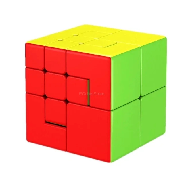 [ECube] MoYu MeiLong magiczne kostki 3x3x3 marionetka bez naklejek Cubing Puzzle w klasie 3x3 marionetka 1 2 profesjonalna zabawka edukacyjna
