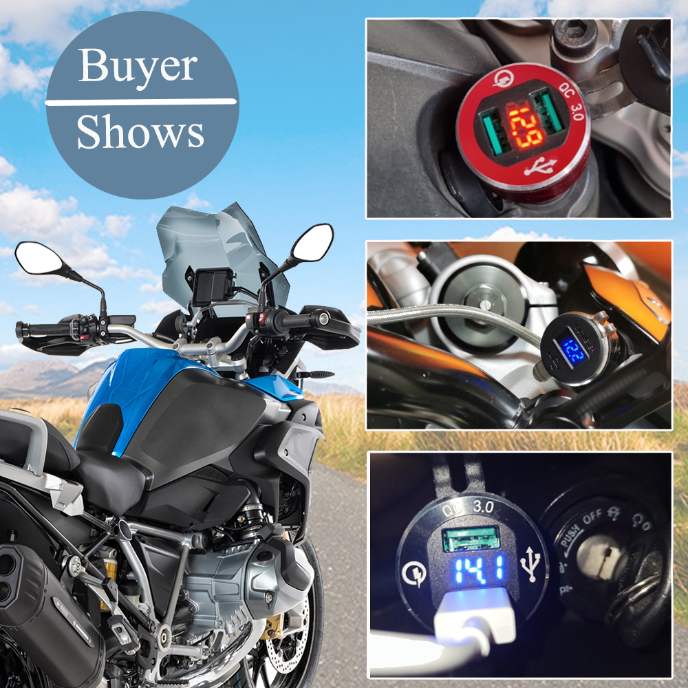 Аксессуары для мотоциклов, зарядное устройство с двумя USB-портами типа C для BMW F800GS F650GS F750GS R1200GS R1250GS R1200RT F850GS R1300GS ADV R12 C600