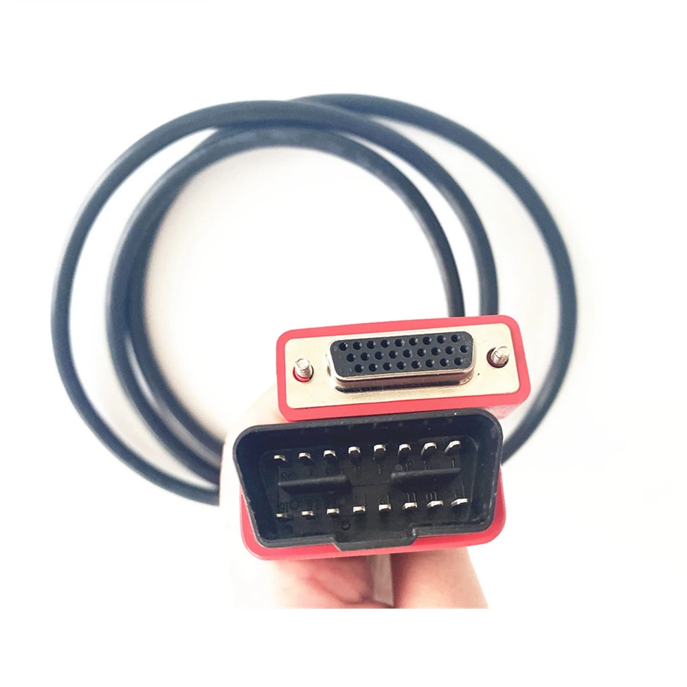 สาย OBD2สำหรับ autel maxisys สายทดสอบหลัก15pin ตัวเชื่อมต่อ MS906/908/905/808 26Pin MS908 Pro Maxisys 15Pin สำหรับ DS708