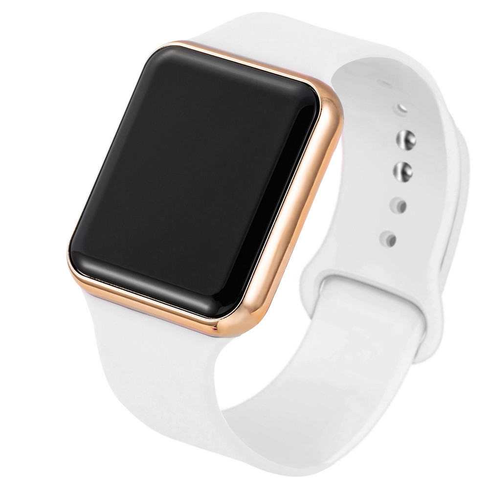 Led digital esporte silicone crianças relógio moda casual ao ar livre display eletrônico relógios simples crianças meninas meninos presente relógio reloj