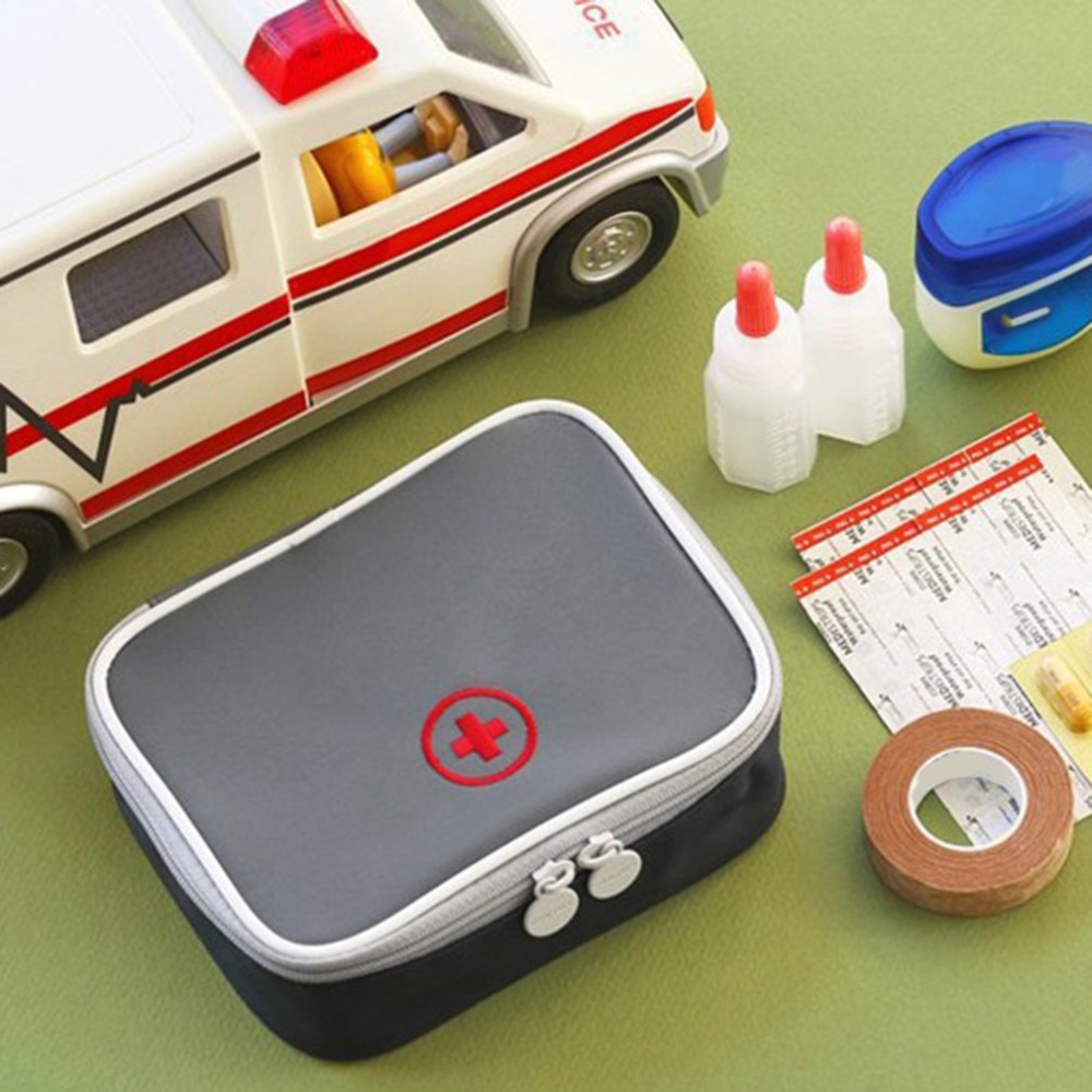 ขายส่ง Mini Household First Aid Kit กระเป๋าเดินทางแบบพกพาชุดฉุกเฉินกระเป๋ายากระเป๋าขนาดเล็ก Organizer