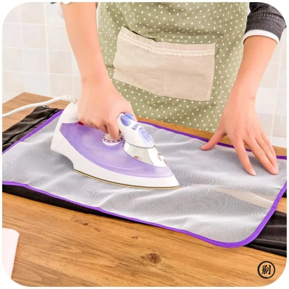 1pc Tuch Schutz Presse Mesh Isolierung Bügelbrett Matte Abdeckung Gegen Drücken Pad Mini Eisen Zufällige Farben