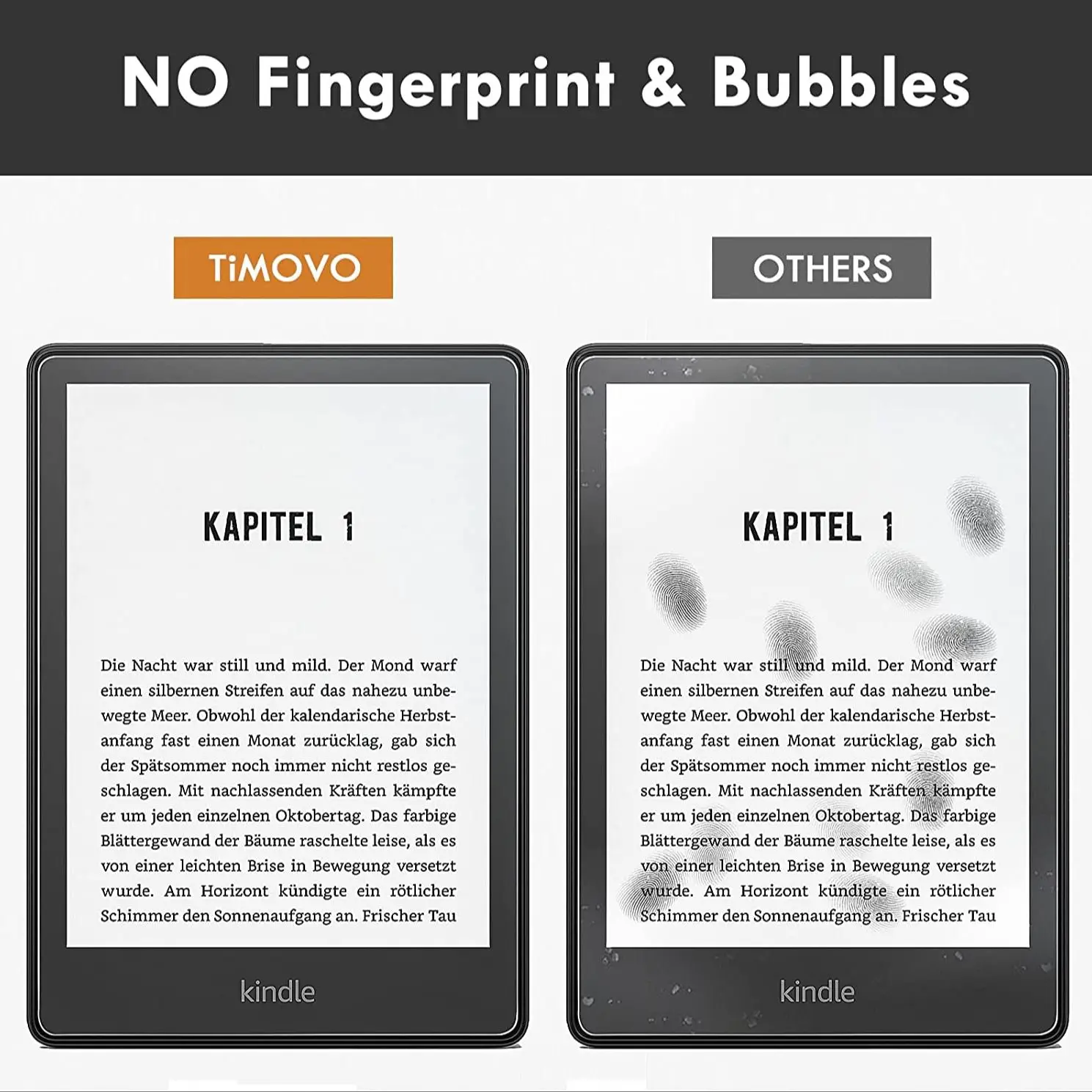 2 Chiếc Cho Máy Đọc Sách Kindle Paperwhite 11th Thế Hệ 2021 Thú Cưng Bảo Vệ Màn Hình Bảo Vệ Trong Suốt Cho 6.8 Inch Máy Đọc Sách Kindle Paperwhite