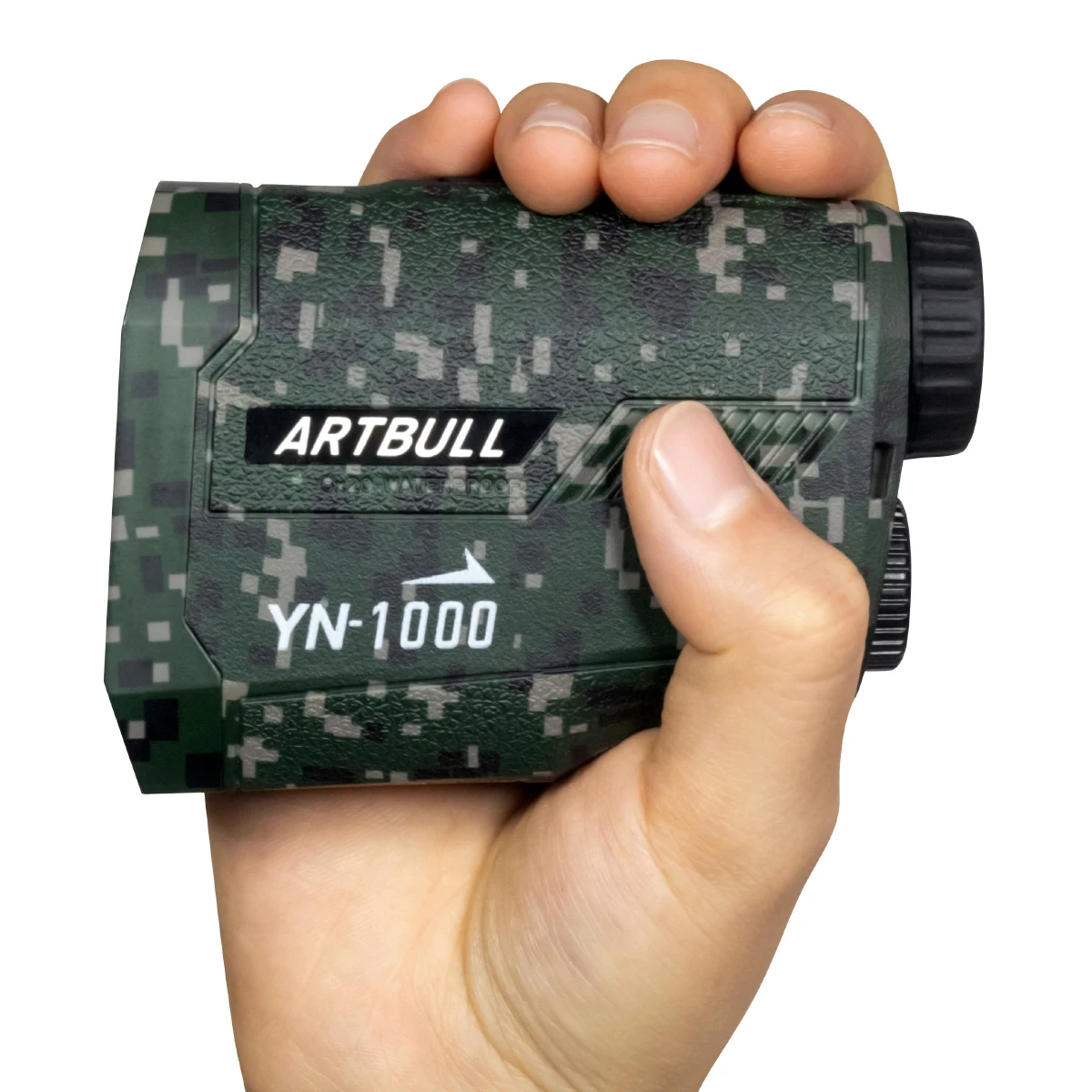 ARTBULL-telémetro láser de Golf para telescopio de caza, medidor de distancia láser con bloqueo de bandera, Pin de pendiente, 1000m, 650m