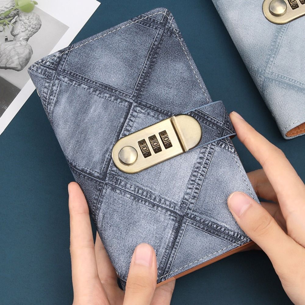 50 vellen envelopbesparingsuitdagingen boek draagbare hervulbare budgetbinder met slot PU lederen portemonnee opslag