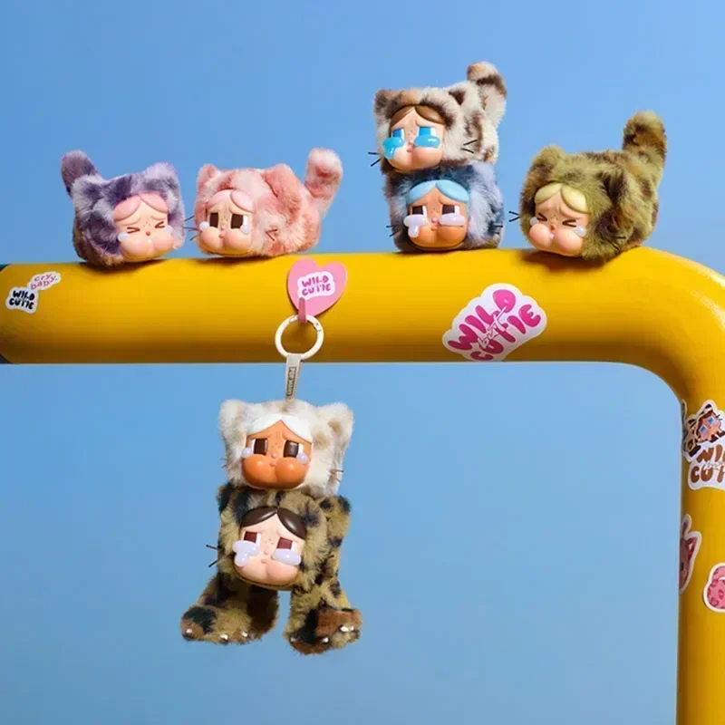 POP MART Crybaby Wild But Cutie Series Виниловый кулон Слепая коробка Игрушки Kawaii Аниме Фигурка Caixa Caja Surprise Mystery