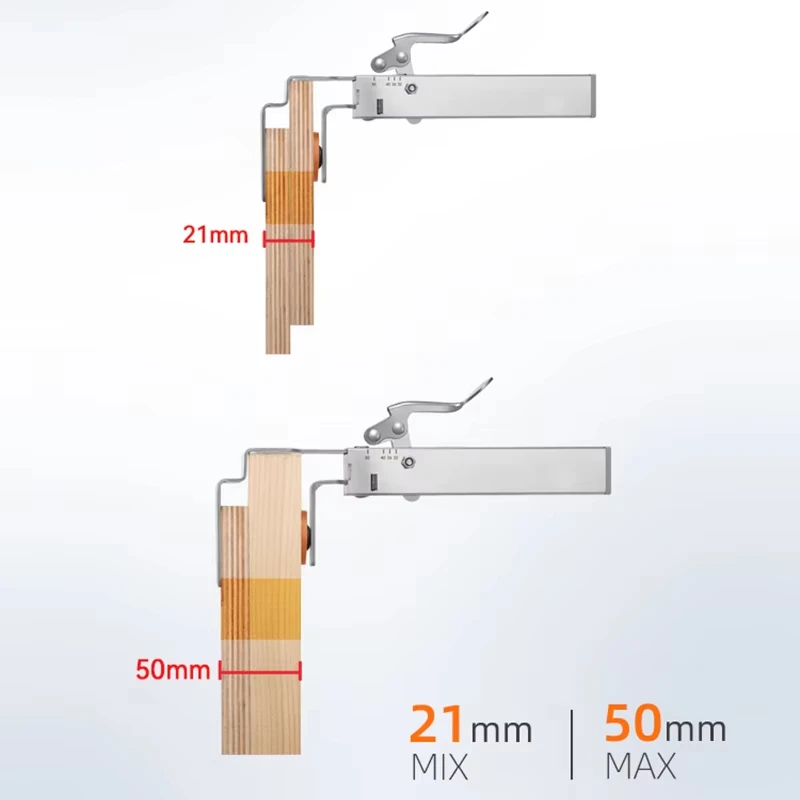 Drawer Fastening Clip Drawer Front Mounting Clip for Accurate and Quick Installation of Drawer Panels, Adjustable Fixed Clamp