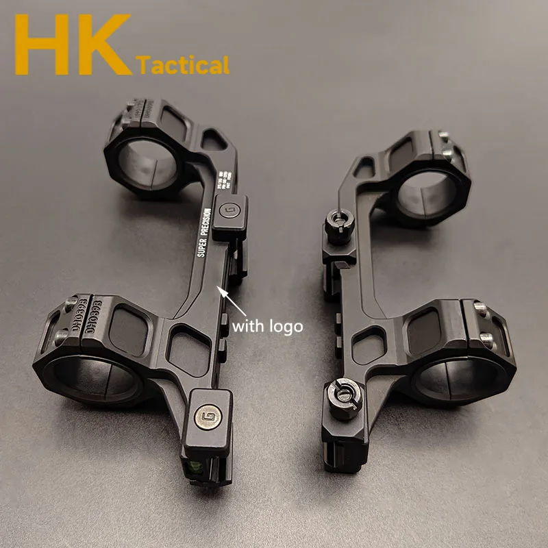 Tactical GEISS Mount Airsoft Metal Cantilever 25.4mm 30mm Scope Mount With Bubble Level Fit 20mm Picatinny Rail Rifle Scope Base