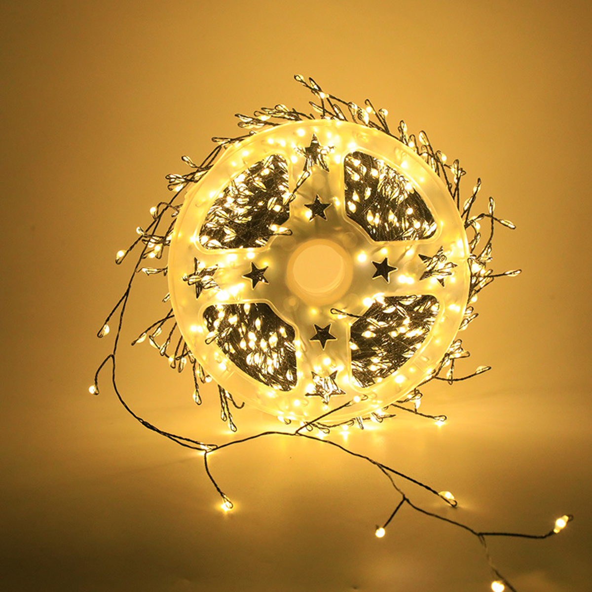 6M/75M Firecracker String Lights Cluster Fairy Light Christmas Garland LED For Wedding Party New Year Christmas Tree Decor Lamps