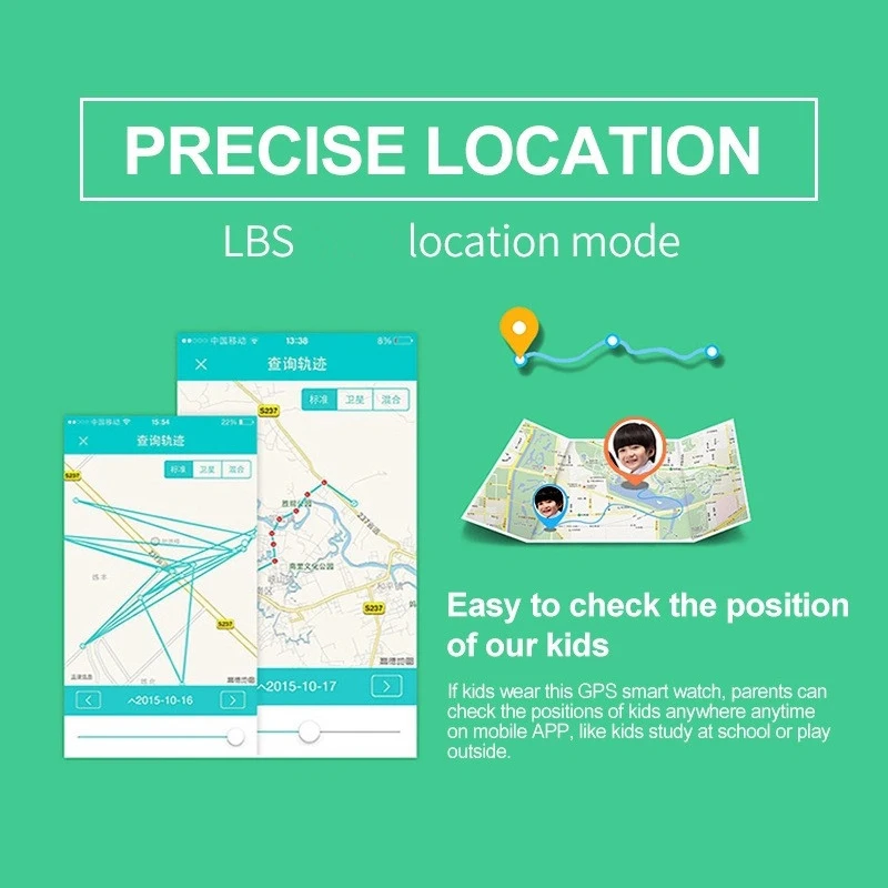 Smart Watch For Kids - Location, Camera, Video, Music, Games, Alarm, Calculator