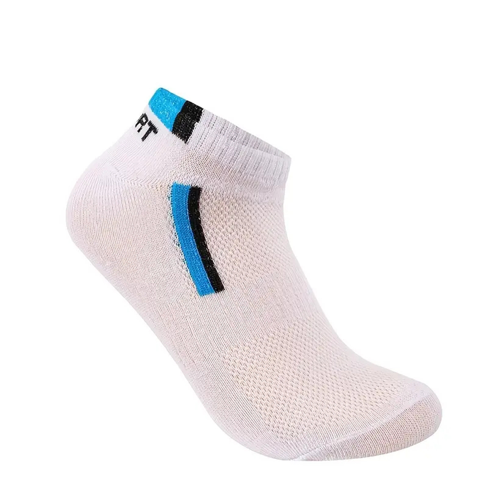 5 pares de calcetines cortos para hombre con estampado de bloques de Color, transpirables, resistentes al sudor, antiolor, cómodos calcetines tobilleros multicolores con cuello redondo