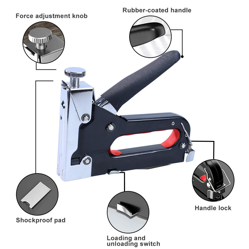 Handmatig spijkerpistool, licht thuisgebruik DIY spijkerpistool Luchtspijker Houtbewerking Speciaal direct nietboek Timmerwerkgereedschap