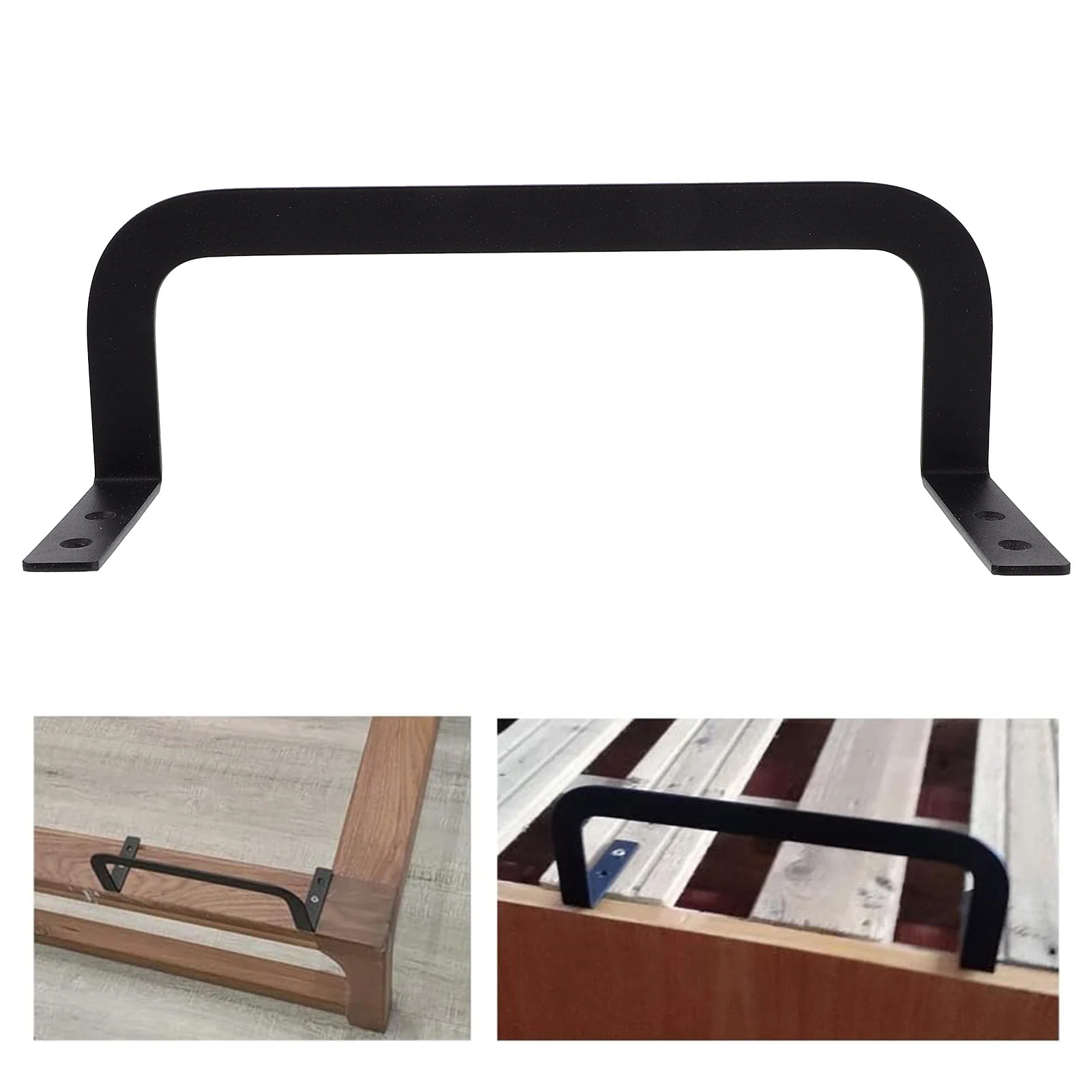 1PC Black Metal Mattress Slide Stopper Anti Slip Fixing Clamp Bed Stabilizer Support Holder In Place Adjustable Bed Base Frame