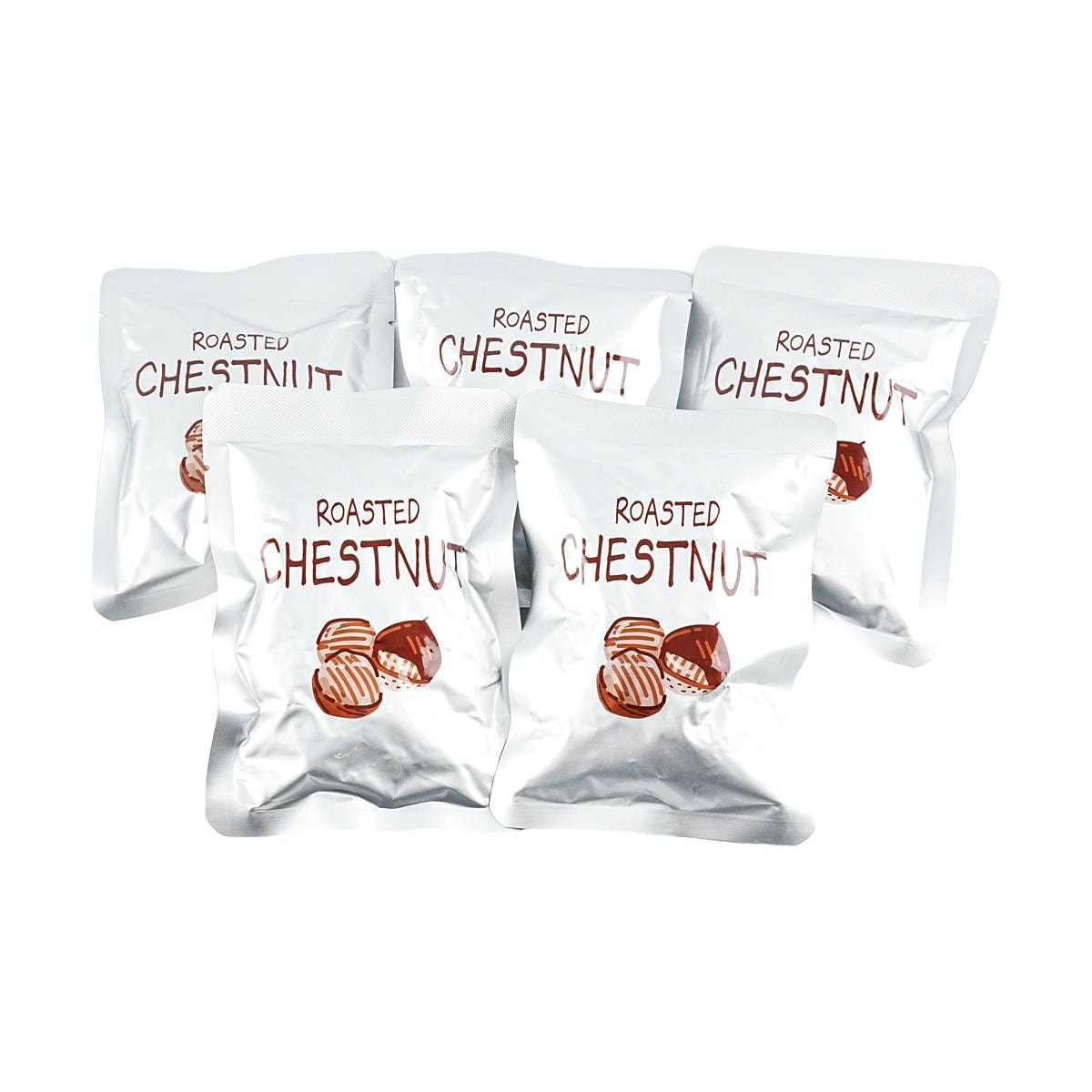 [5Packs] HAITAI Organic Peeled Roasted Chestnut 2.11 oz*5Packs*5pack