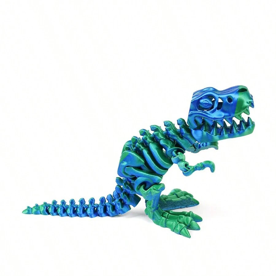 3D 인쇄 관절형 T-렉스 공룡 알 관절형 해골이 있는 수집용 인형, 가정 및 방 장식에 적합