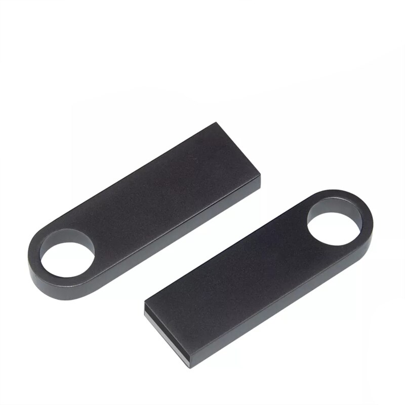 Impermeável de alta velocidade Metal USB Flash Drives, Memory Stick, Pen Drive Preto, Armazenamento para PC, 64GB, 128GB, 32GB