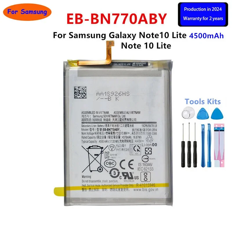 Neue batterie EB-BN770ABY EB-BN972ABU für samsung galaxy note 10 lite puls 8 9 20 ultra 10x5g n975f n950 n960f n980f batterie