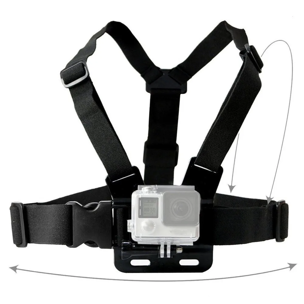 Chest Strap Rotate Phone Mount for iphone Smart Phone Belt Body Harness Holder for Gopro Hero 12 11 10 9 8 Insta360 Dji Camera