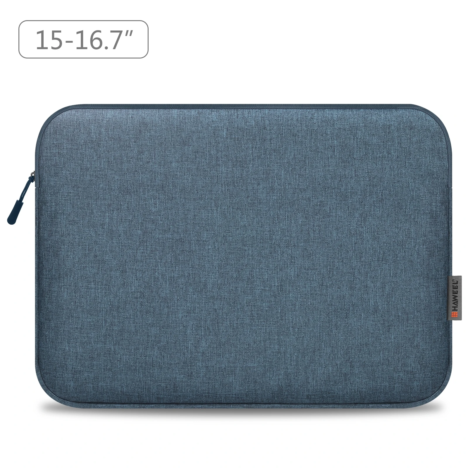 HAWEEL Capa para laptop de 16 polegadas com zíper Bolsa para laptop de 15 a 16,7 polegadas