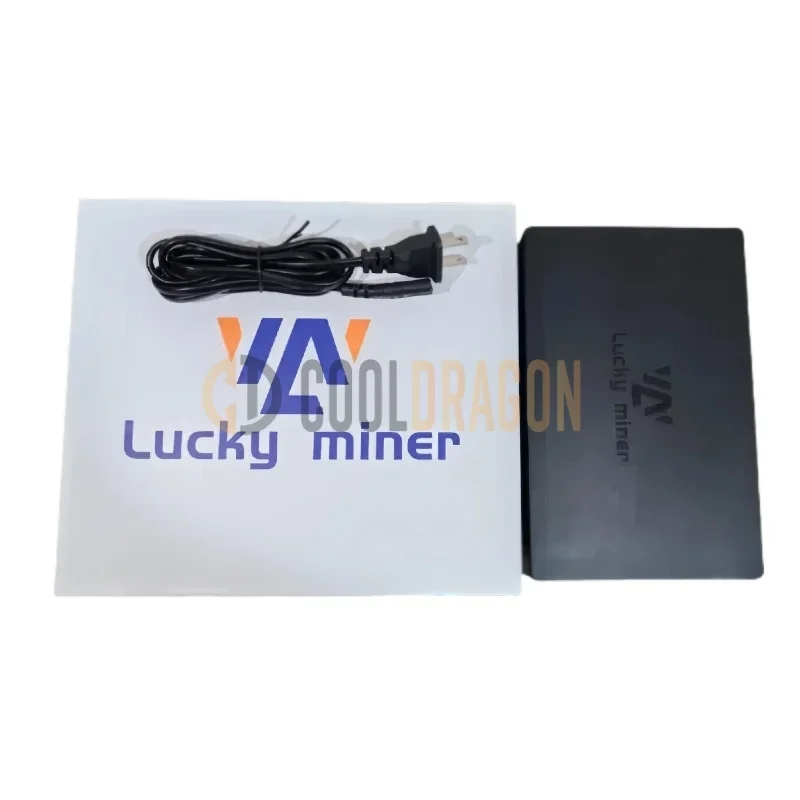 Bitcoins Miner Lucky Miner 4.5TH/S Solo Miner LV08 SHA-256 Asic Chip Low Noise Loterij Crypto Miner Cooldragon