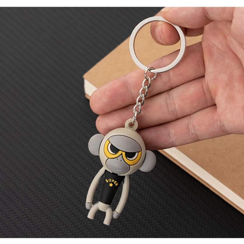 10/50/100pcs Silver Plated Metal Blank Keyring  Split Ring Keyfob Key Holder Rings DIY Findings Making Keychain Accessories