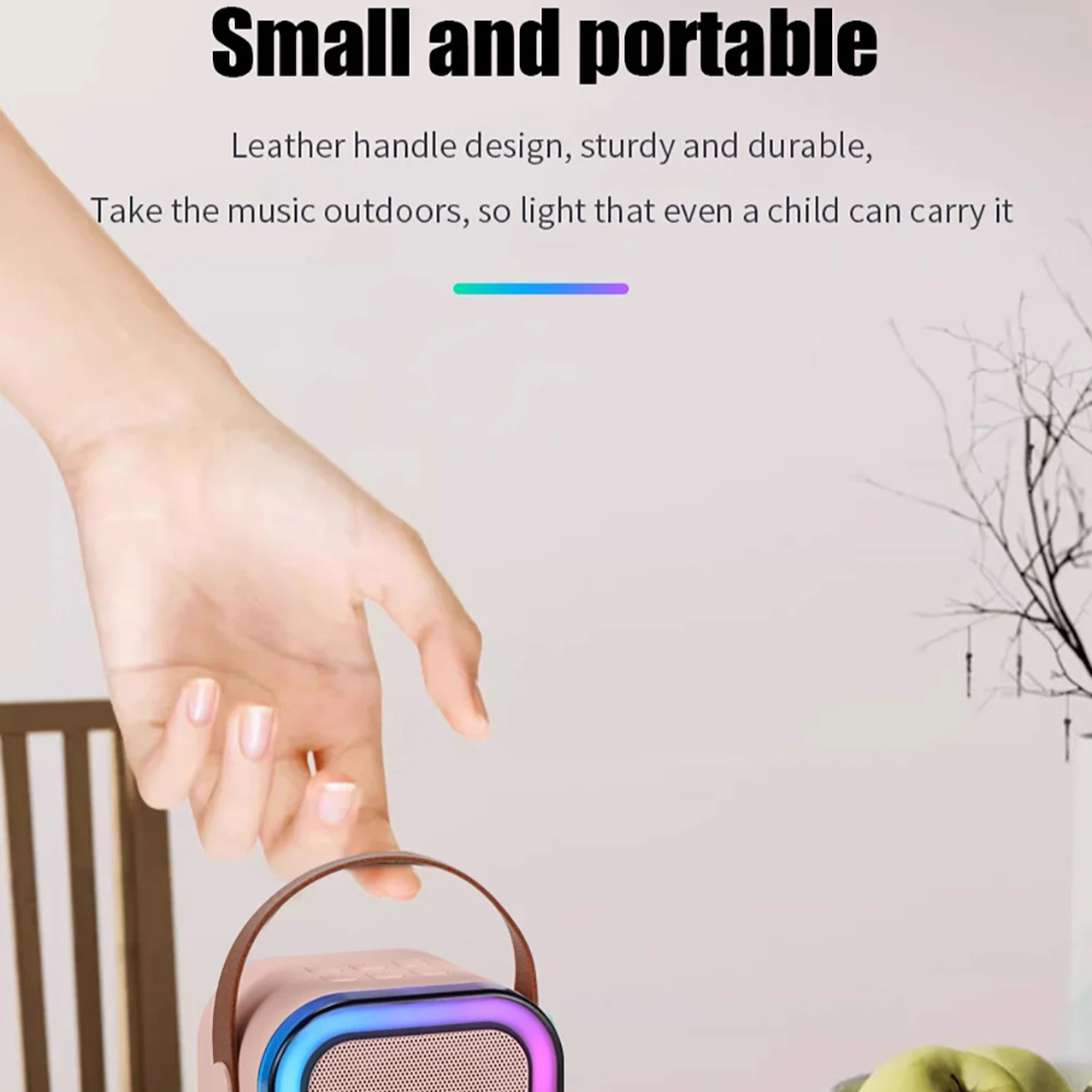 Bluetooth Draadloze Professionele Geïntegreerde Microfoons en Luidspreker voor KTV Microfoon Draagbare Kinderaudio Mike