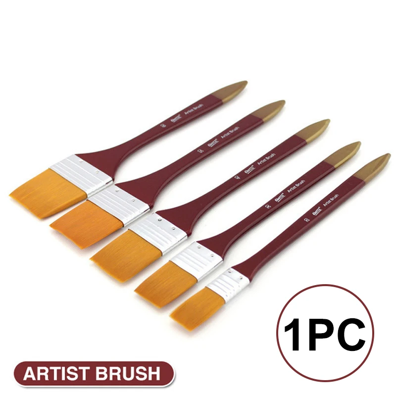 1 Chiếc Bút Sơn Acrylic Tự Làm Đồ Bộ Bộ Bàn Chải Dành Cho Nghệ Sĩ Dầu Cọ Bàn Chải Học Vẽ Sơn Văn Phòng Phẩm Vật Dụng