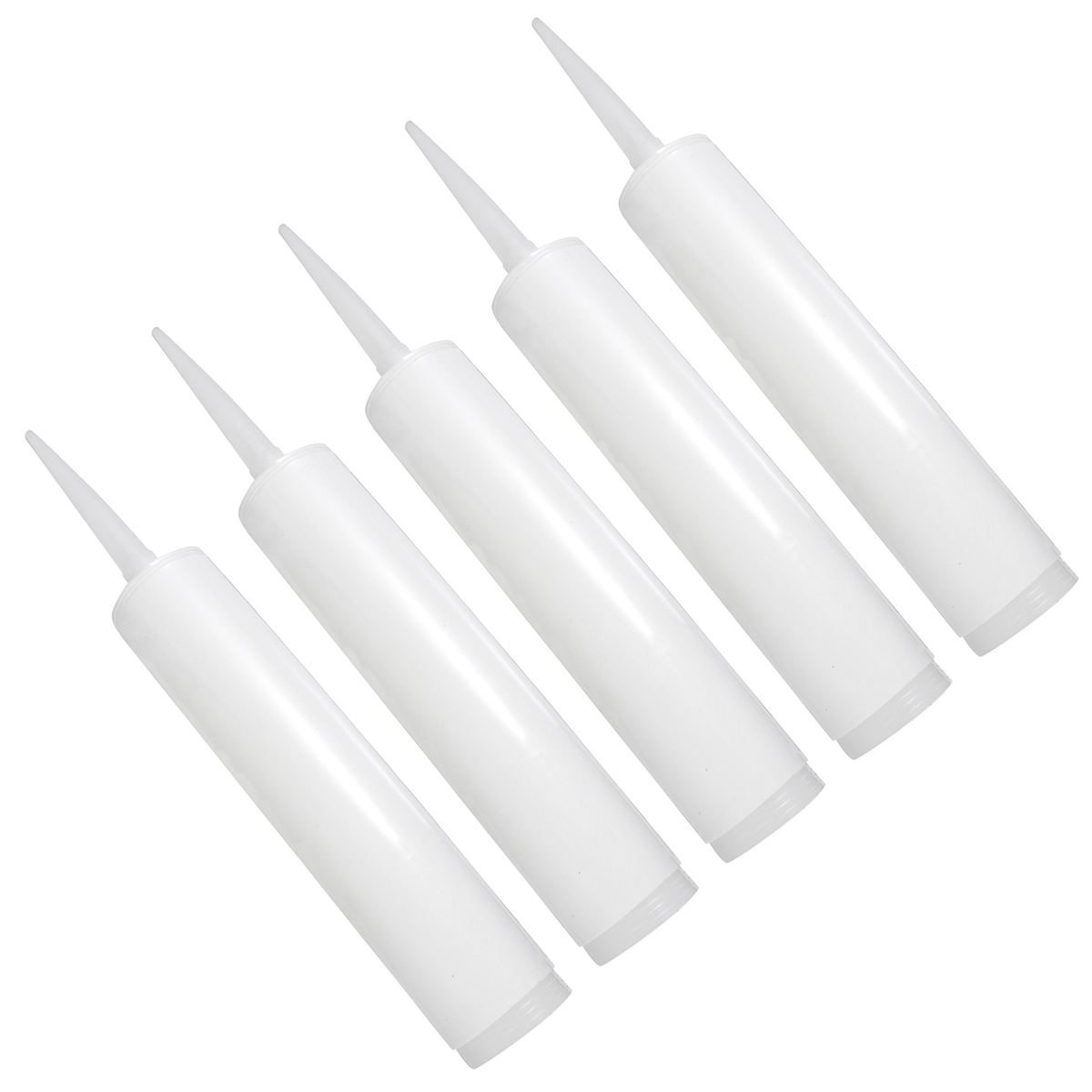 กาวหลอดกาวหลอดที่ว่างเปล่า Sealant รีฟิลเติมไส้กรอกตลับหมึกขวด Home Reusable บีบ Improvement Tool