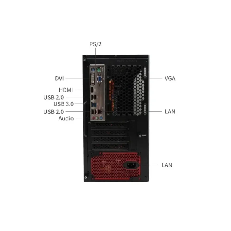 Desktop Pc Gamer Support Intel I3 Gaming Computer