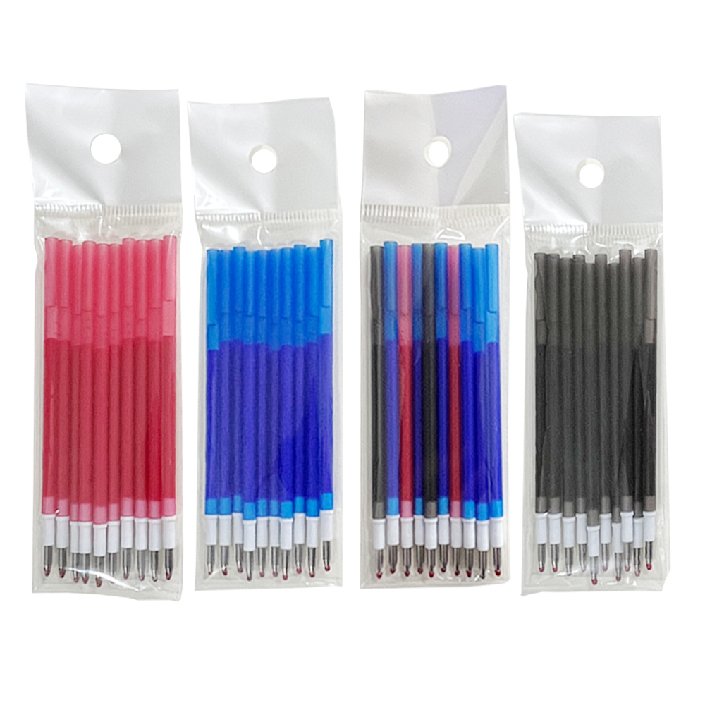 Creative 3 in 1 ปากกาหลากสี 0.5 มม.Erasable GEL ปากกาชุดหมึกเมจิก 3 สีเติมล้างทําความสะอาดได้ Handle สํานักงานเครื่องเขียนโรงเรียน