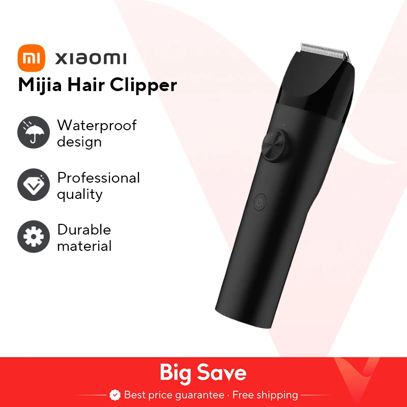 XIAOMI MIJIA Haarschneider Maschine Haarschneidemaschine 1/2 IPX7 Wasserdicht Professionelle Schnurlose Männer Elektrische Haarschneidemaschine Barber Trimmer