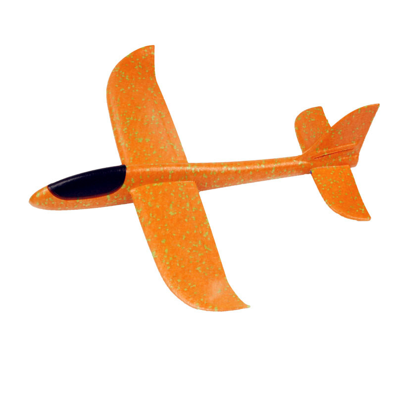 50cm grande avião de espuma planador mão jogar avião luz inercial epp bolha aviões lançamento ao ar livre crianças brinquedos para crianças meninos presente