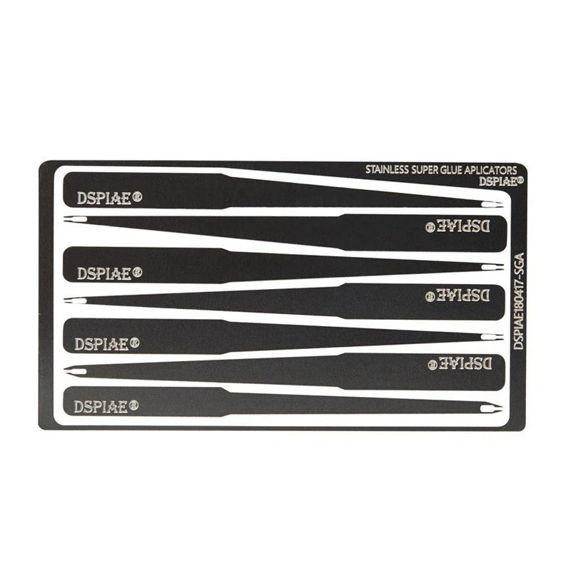 DSPIAE AT-GA Aluminiumlegierung Super Glue Hilfsapplikator Modell Rot