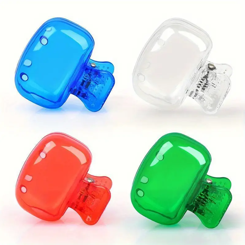 4PCS toothbrush storage clip travel essential toothbrush protective cover portable toothbrush case