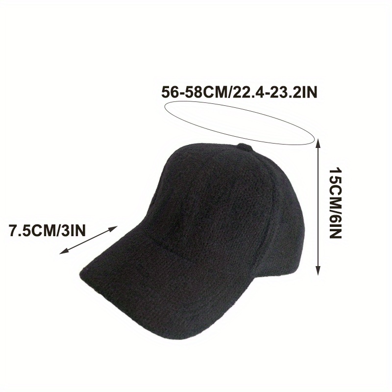 Gorra Snapback de piel de conejo cálida, gorra de béisbol ajustable a prueba de viento para hombres y mujeres, gorra con visera para viajes al aire libre de Otoño Invierno