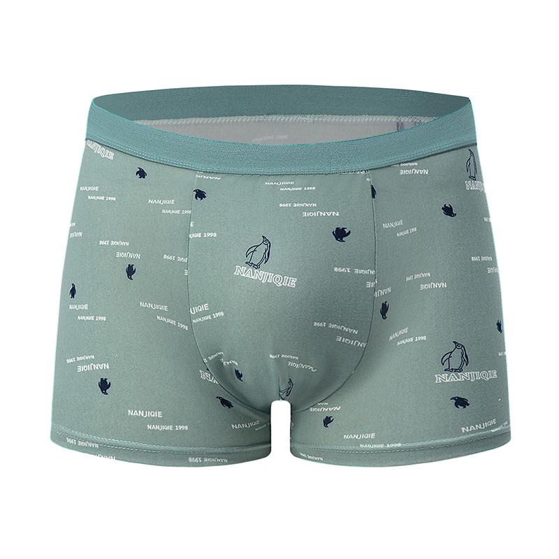 4-delige set casual en modieuze herenboxershorts met print, ondergoed in grote maat, comfortabele sportshorts voor tieners