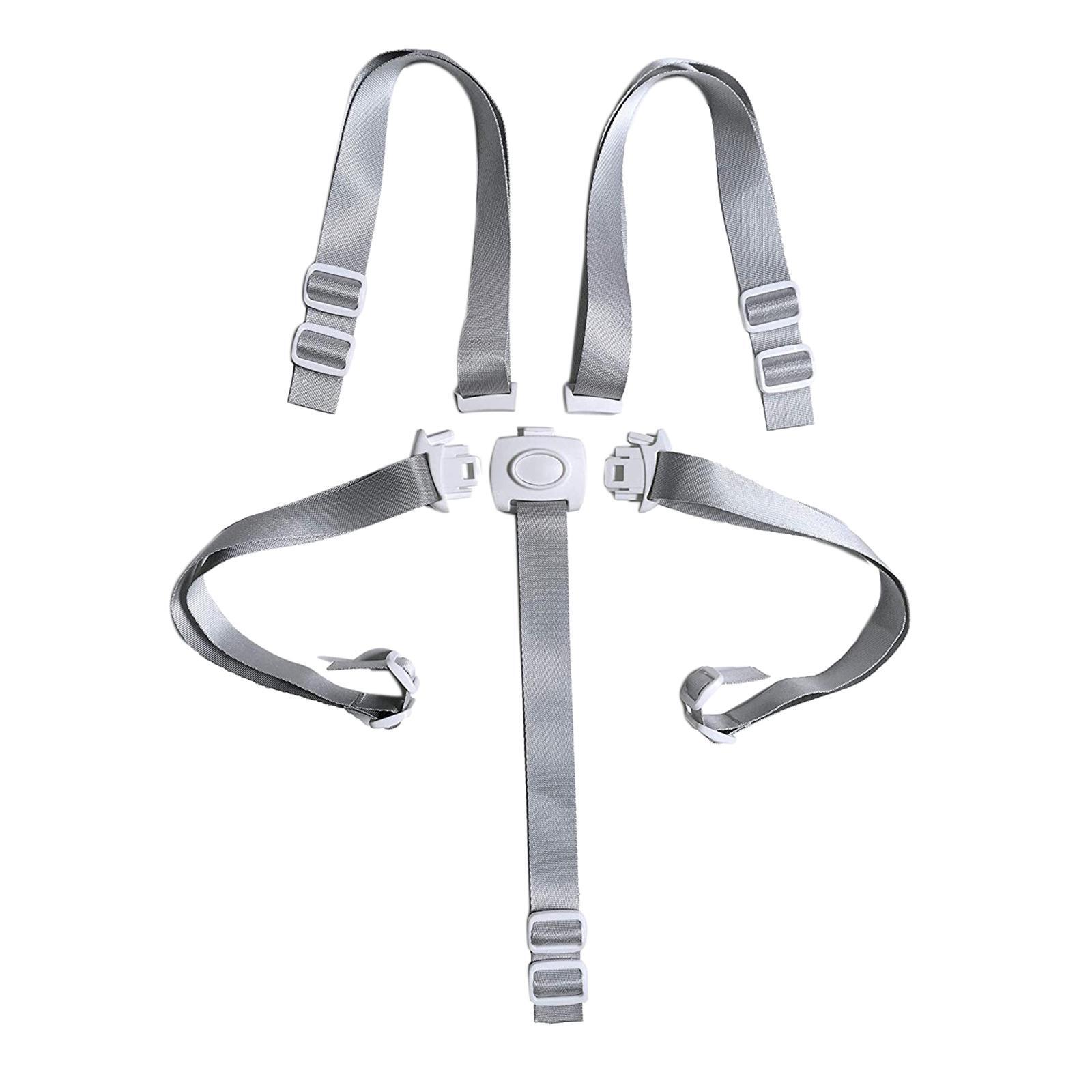Cinto de segurança para bebês, 5 pontos, cadeira alta, jantar, alimentação, cintos, proteção universal, assento de almoço, carro, cintos fixos