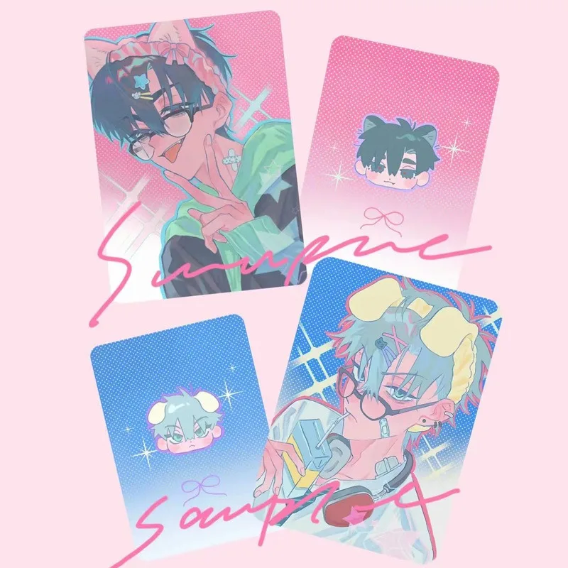 4Pcs/Pack 2025 Lovely Alien Stage TV Merch Fans Collection Character Cards Ivan Till Sua Mizi Valentine's Day Gift