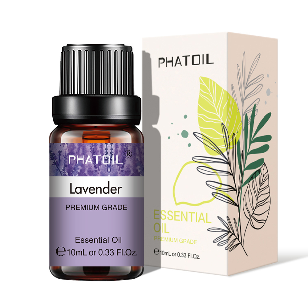 PHATOIL 10 ミリリットルエッセンシャルオイル純粋な天然ディフューザーアロマセラピーユーカリベルガモットバニラアロマオイルキャンドル石鹸作り