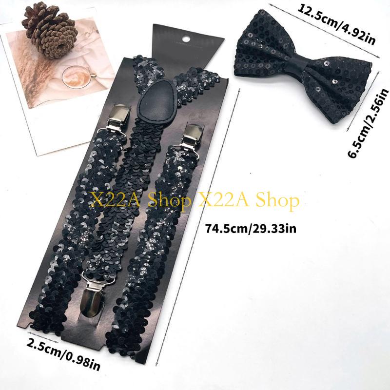 Уникальные сияющие подвески Bowtie Set Seercin