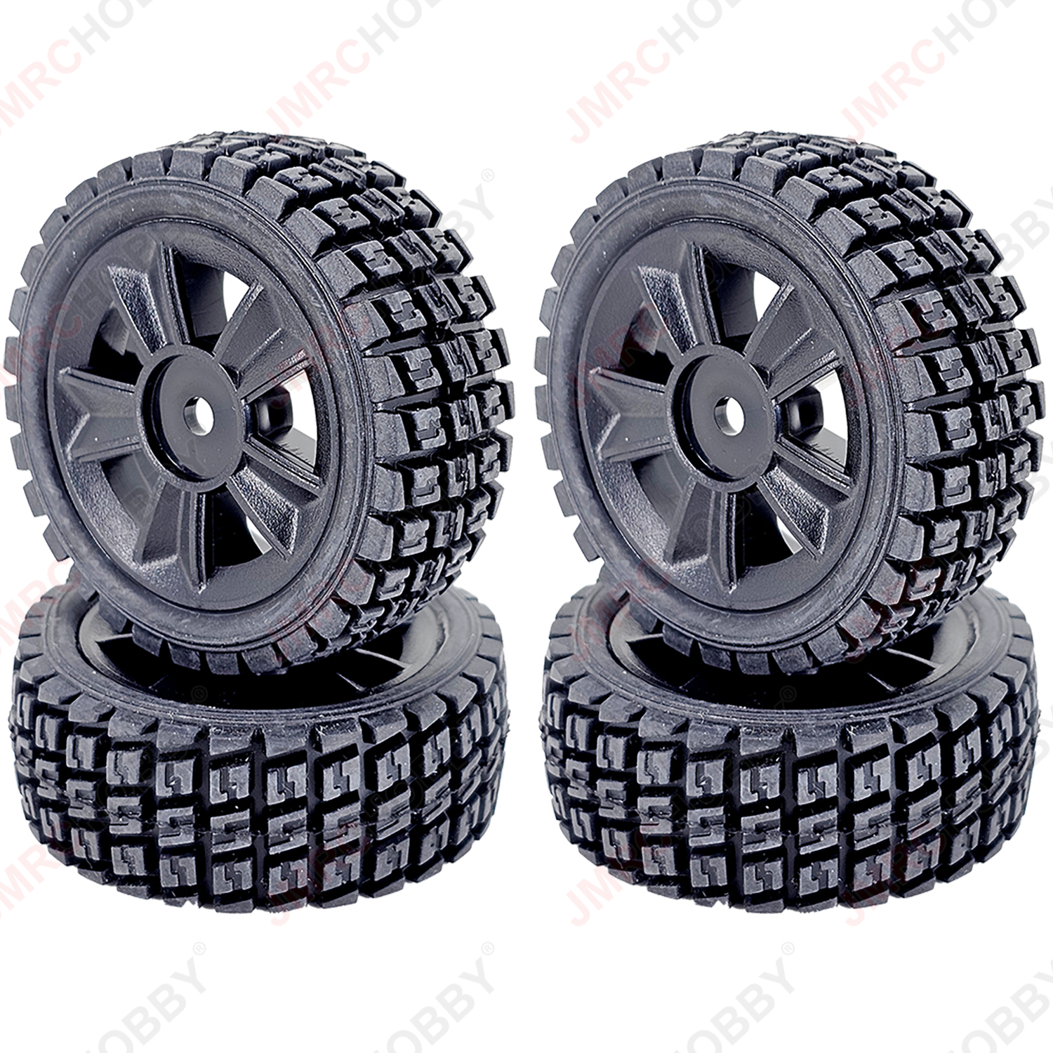 Original MJX Hyper Go 14301 14302 14303 RC Car Accessories Rubber TPR Glued On Road Wheels With Sponge 1/14 Slip Drift Wheel
